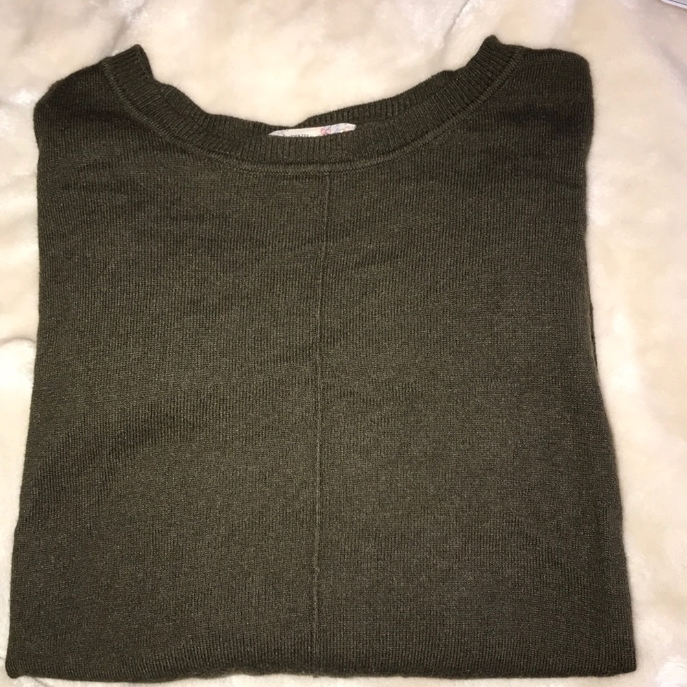 Pink Republic Dark Green sweater